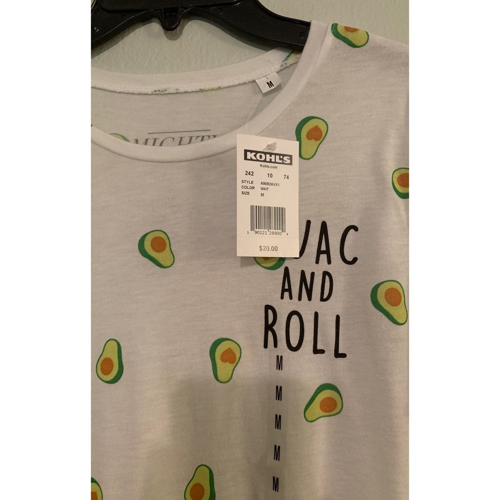 Guac‎ and Roll - Mighty Fine Kohls T Shirt NWT